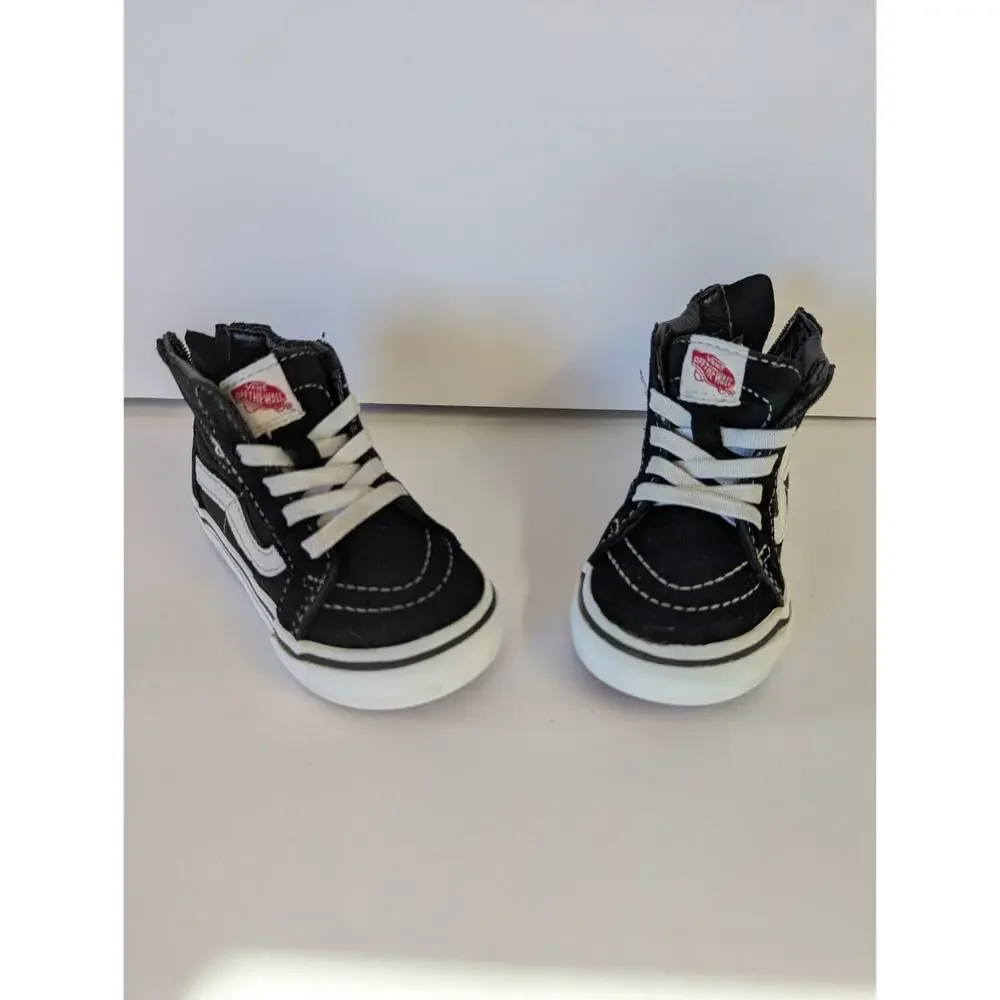 Vans For Kids,Toddler Sz7, Side Zips